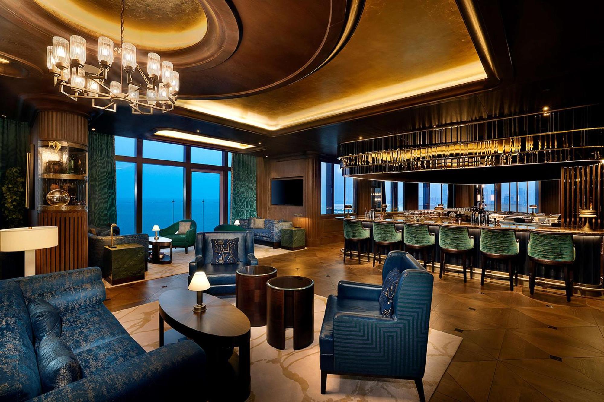Waldorf Astoria Doha Lusail Exterior photo The lounge at the Westin Seoul
